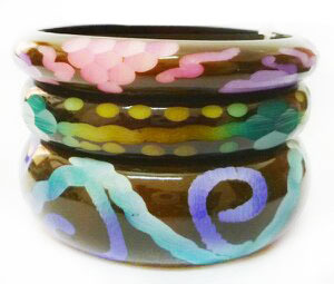 Printed Ladies Fancy Bangles