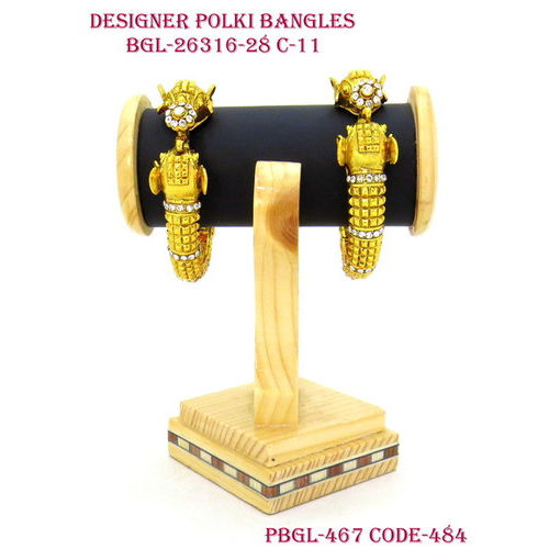 DESIGNER POLKI BANGLES