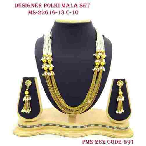 DESIGNER POLKI MALA SET