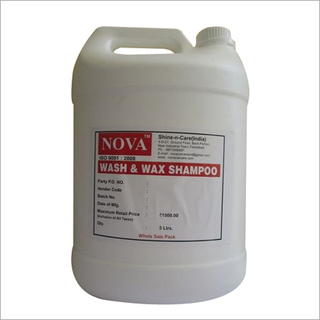 Wash & Wax Shampoo Car Polishers Size: 5Ltr