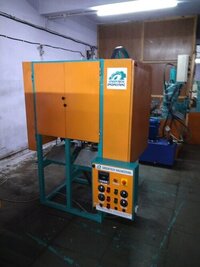 Double Die Dona Making Machine - 350kg Weight, 240v Voltage, Blue Color | Plc Control System, Paper Cutting Type