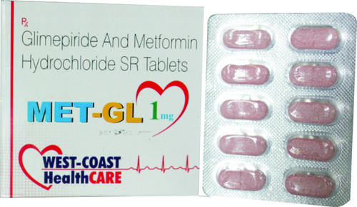 Glimepiride And Metformin Hydrochloride Sr Tablets