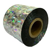 Bird Scare Ribbon For Agriculture Crop Protection And Garden Use - Color: Holographic Silver