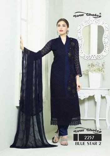 Navy Blue Designer salwar Suits