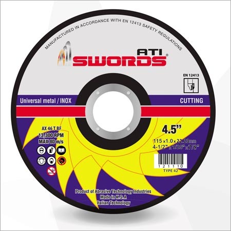 Universal Metal Cutting Disc