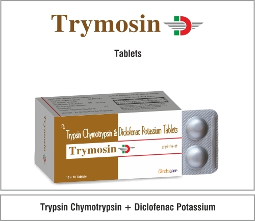 Tryposin Chymotrypsin 5000U+ Diclofenac 50