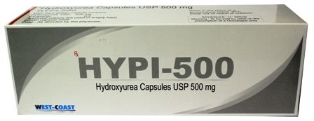 Hydroxyurea Capsules Usp 500 Mg