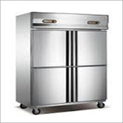 SS Four Door Vertical Freezer