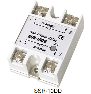 Single phase DCA Solid state relaysA