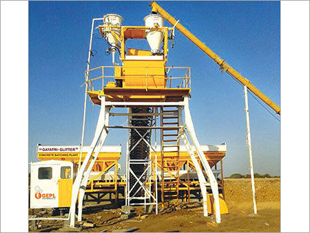 Double Inline Hopper With Twin Shaft Mixer - Capacity: 60 Ton/Day