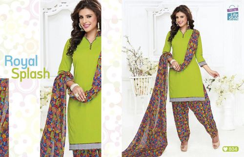 Mcm Cotton Printed Dress Material