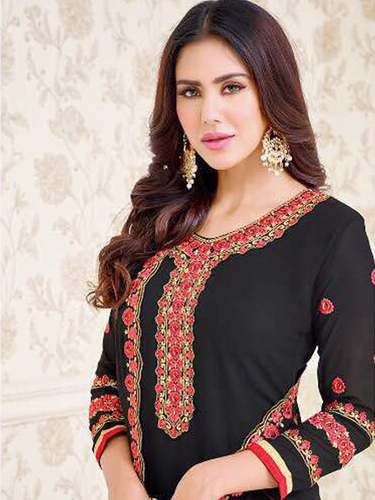 Sakina Vol-2 by One Choice - Georgette Top, Santoon Bottom, Nazneen Dupatta | Embroidered Ethnic Salwar Suit