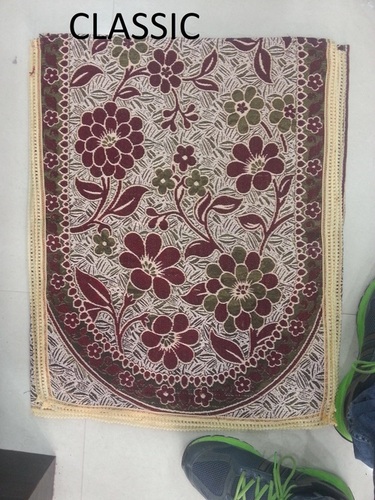 Designer Sofa Cover - Polyester, 50x70 Inches, Burgundy | Durable Fabric, Floral Pattern, Easy Cleaning, Sofa Protection