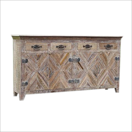 Aluminum Reclaimed Antique Wood Drawers
