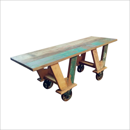Reclaimed Wooden Cart