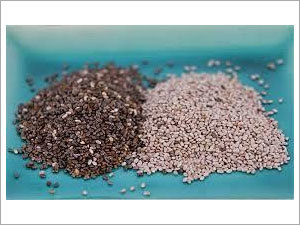 Black And White Chia Seeds