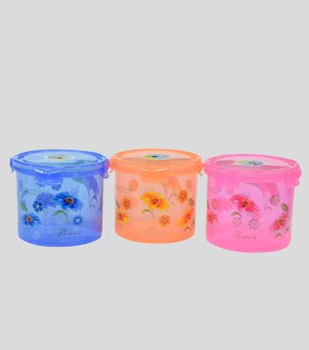 Air Tight & Leak Proof Container Printed Embossed