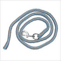 Horse Cotton Lead Rope - Cotton, 6-12 Ft Length, 8-12 Mm Diameter, Blue Color | Lightweight, Durable, Comfortable, Strong Snap Hook