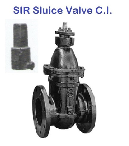 SIR CI Sluice Valve (WITH CAP) PN 10