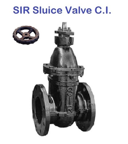 SIR CI Sluice Valve (WITH WHEEL)  PN 10