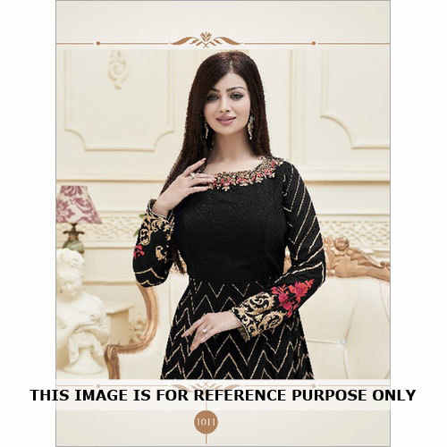 Series 1009-1012 by Volono Trendz - Georgette and Santoon, Embroidered Wedding Salwar Suits