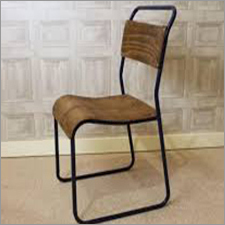 Wood Trendy Plywood Stacking Metal Chair