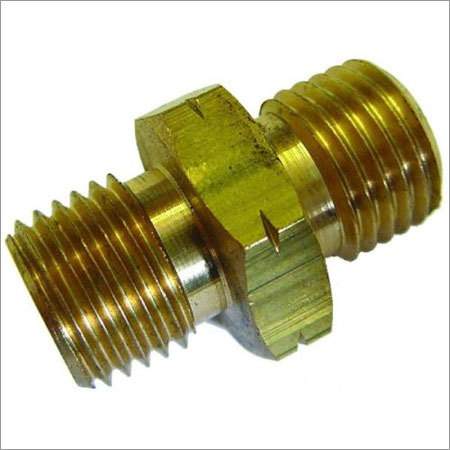 Brass Equal Connector Male Thread
