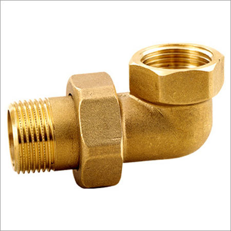 Brass Radiator Elbow Connector