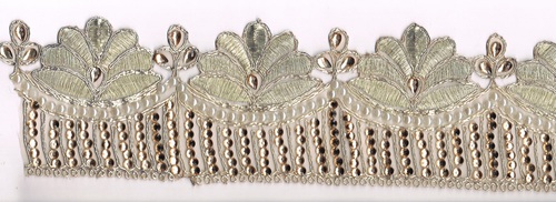 Fancy Lace With Stone work