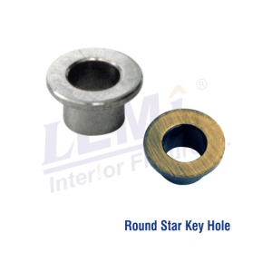 Round Star Key Hole