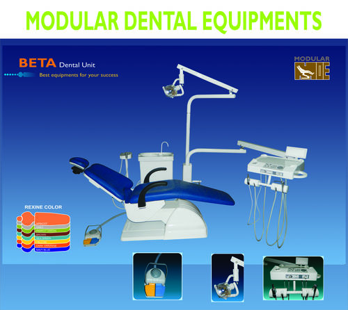 Blue & White Modular Beta Dental Chair