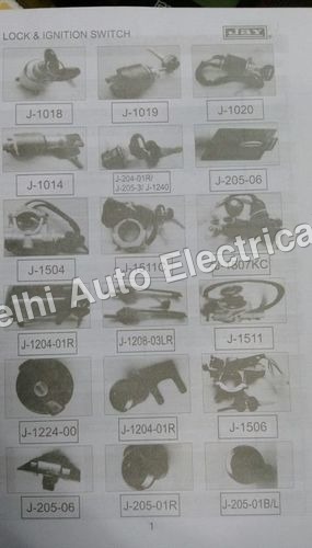 Lock and ignition switches
