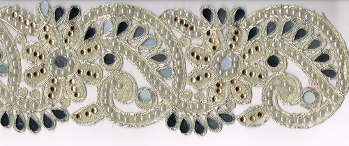 Fancy Stone Work Lace