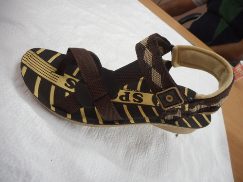 Color Mens Sandals - PU Fabric, Brown | Waterproof, Soft Comfort, Abrasion Resistant, Lightweight Rubber Sole