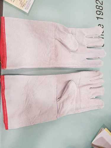Leather Grew Welding Hand Gloves