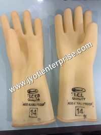 ICI quality rubber hand gloves
