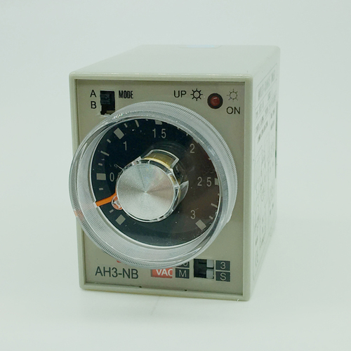 Time Relay - 50H x 40W x 57.5D mm, Multi-Range Timer, AC/DC Voltage, 1% Accuracy, Surface/Flush Mount, 1C/2C Output Contact