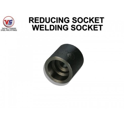 Vs Forged Steel Socket Sw 3000 Psi Black
