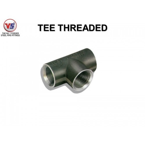 Vs Forged Steel Tee 1000 Psi Black