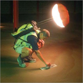 Inflatable Backpack LED Lighting System