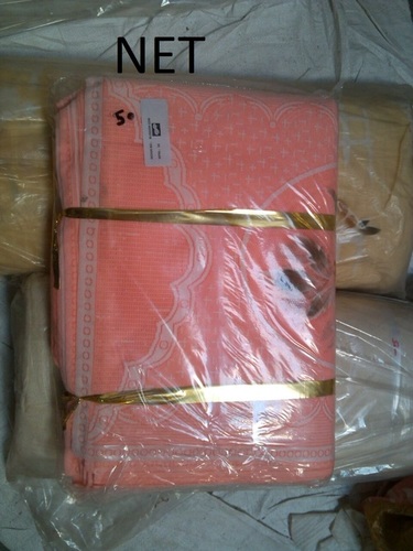 Net Sofa Cover - Polyester Net, Rectangular, Peach | Sofa Protection, Easy Cleaning, Durable Material
