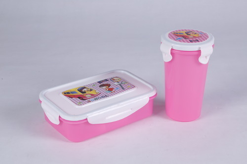 Fairfood Plastic Lunch Box Set