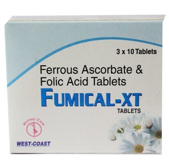 Ferrous Ascorbate & Folic Acid Tablets