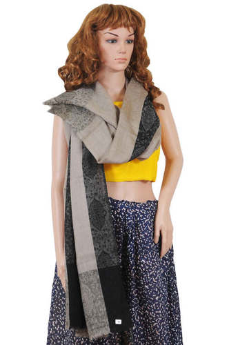 Black Ladies Woolen Scarves