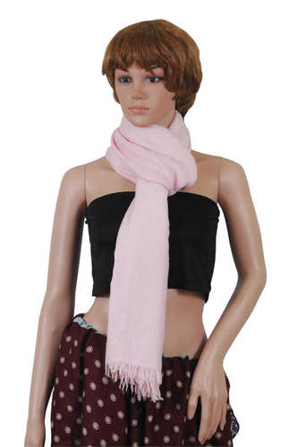 Pink Merino Wool Scarves