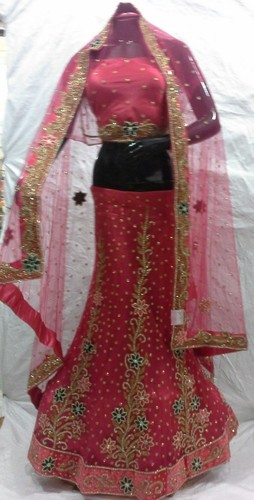 Multicolor Bridal Lehenga