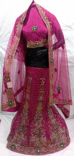 Pink Bridal Lehenga