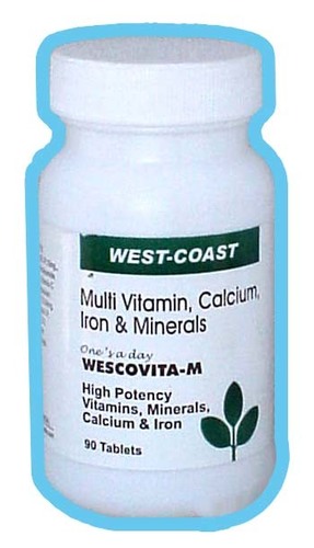 Multi Vitamin ,Calcium,Iron & Minerals