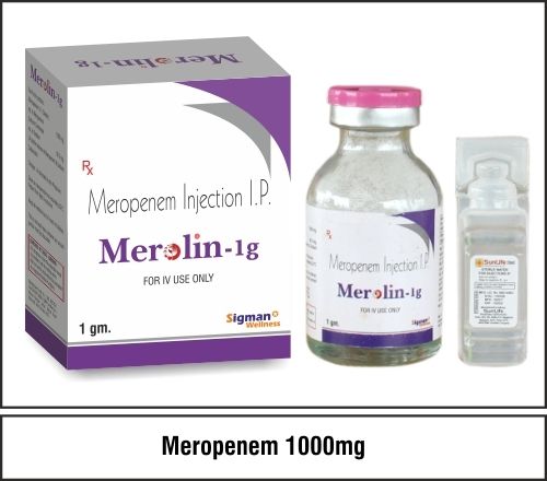 Meropenem 1000 mg.