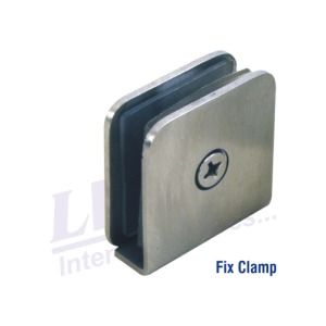 Fix Clamp - Stainless Steel 25x25x15mm, Polished Finish | Secure Hold, Easy Installation, Corrosion Resistant